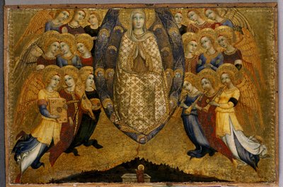 The Ascension of the Virgin by Sano di Pietro
